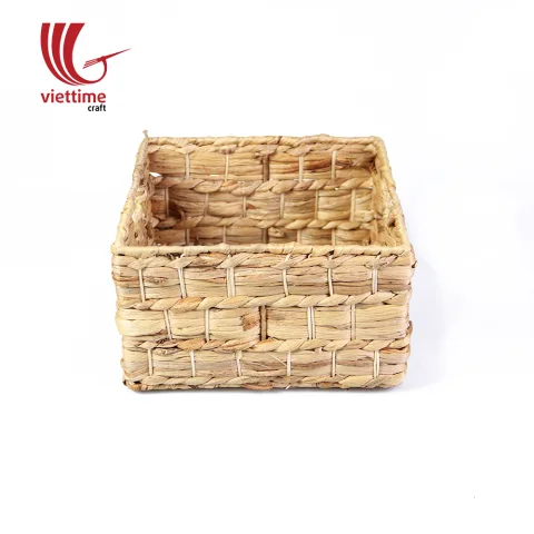 Water Hyacinth Storage Bins with Handle