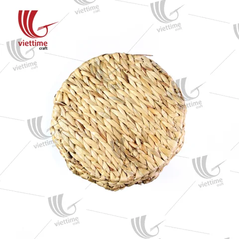 Small Round Water Hyacinth Storage Set