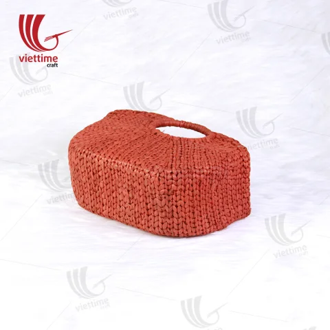 Beautiful Red Water Hyacinth Shopping Bag