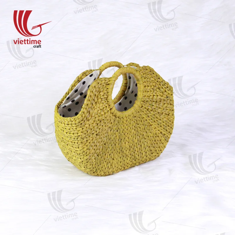 Beautiful Yellow Water Hyacinth Shopping Bag