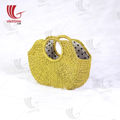 Beautiful Yellow Water Hyacinth Shopping Bag