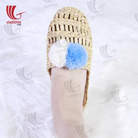 Unique Light Water Hyacinth Slippers