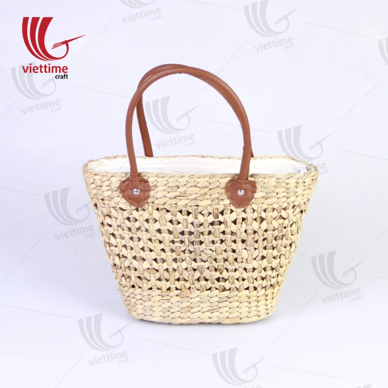 Natural Fibre Water Hyacinth Handbag