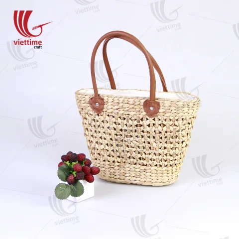 Natural Fibre Water Hyacinth Handbag