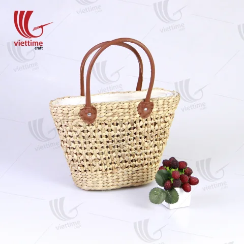 Natural Fibre Water Hyacinth Handbag
