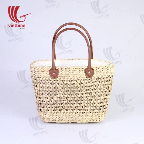 Rattan Export bonito tejido jacinto de agua bolso - REX-B00056