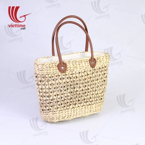 Beautiful Weaving Water Hyacinth HandBag