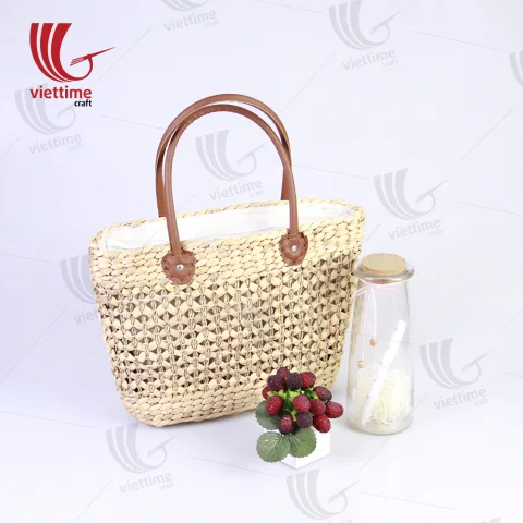 Beautiful Weaving Water Hyacinth HandBag