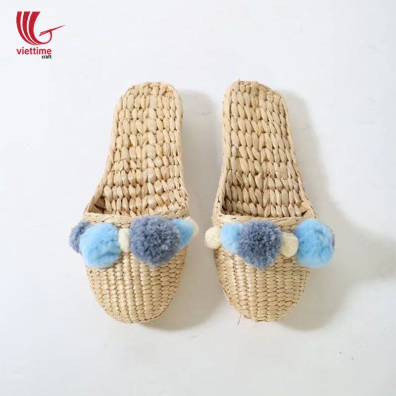 Water Hyacinth Slipper Made In Vietnam