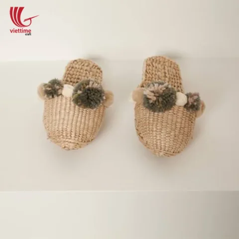 Water Hyacinth Slipper Made In Vietnam