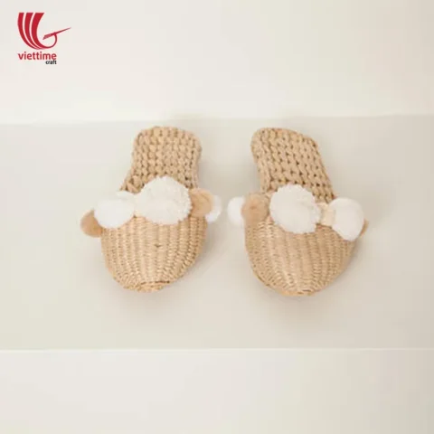 Water Hyacinth Slipper Made In Vietnam