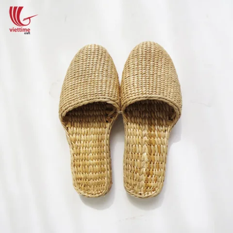 Handmade Dry Water Hyacinth Slipper