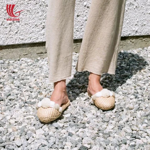 Collection Of Water Hyacinth Slippers