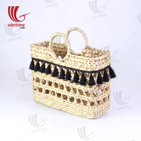 Water Hyacinth Basket Shopping Bag
