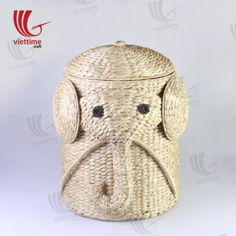 Elephant Shaped Water Hyacinth Laundry