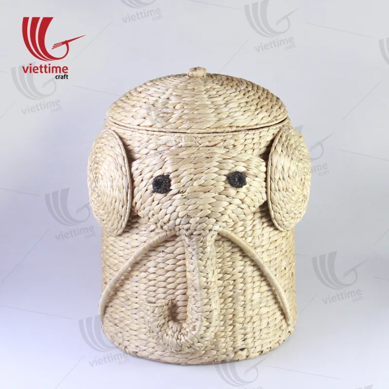 Elephant Shaped Water Hyacinth Laundry