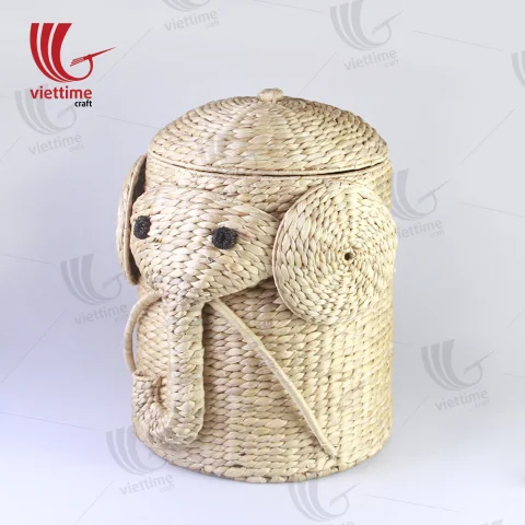 Elephant Shaped Water Hyacinth Laundry