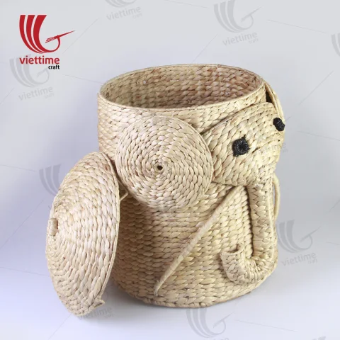 Elephant Shaped Water Hyacinth Laundry