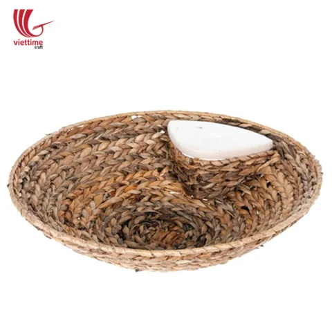 New Pet Bed Basket Natural Water Hyacinth