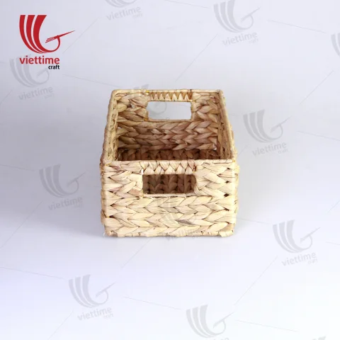 Traditional Water Hyacinth Basket Set Of 3