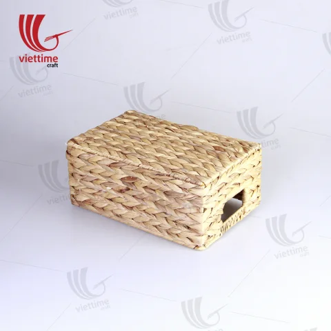 Traditional Water Hyacinth Basket Set Of 3