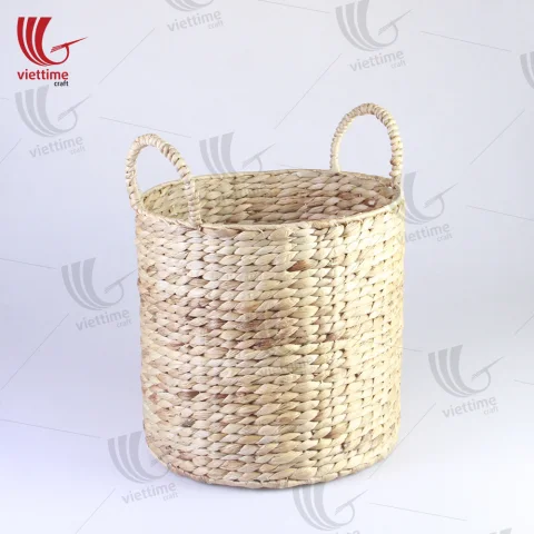 Water Hyacinth Storage Basket Set Of 2