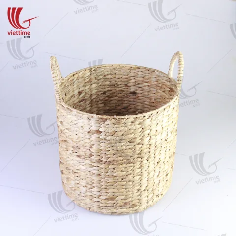 Water Hyacinth Storage Basket Set Of 2