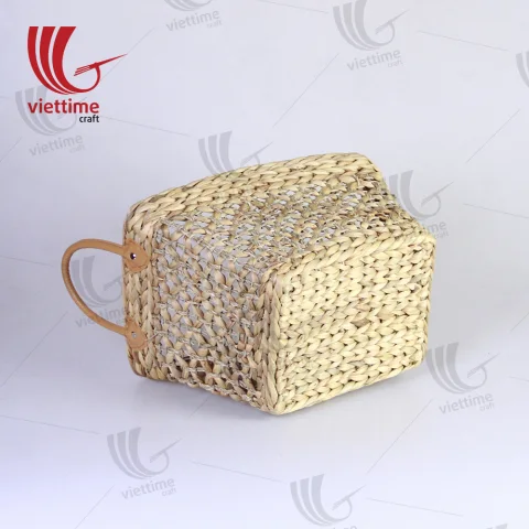 Water Hyacinth Basket With Handle