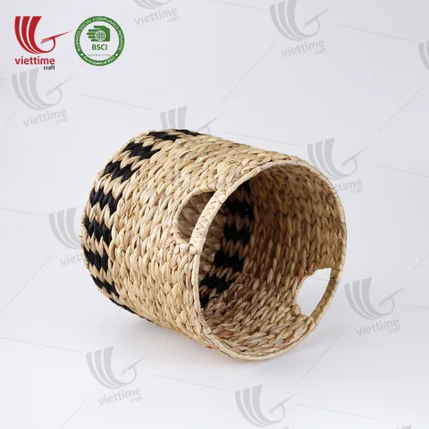 Water Hyacinth Storage Basket Set Of 3