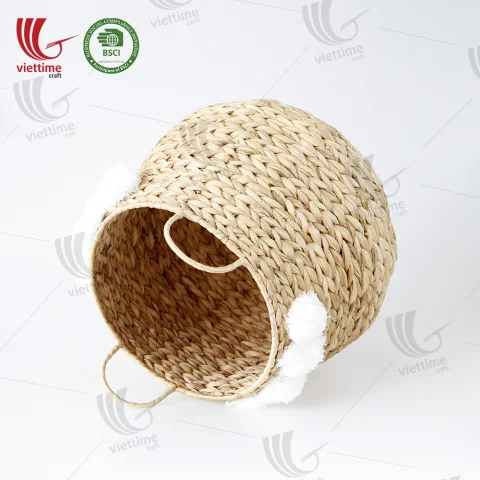 Water Hyacinth Laundry Basket Wholesale