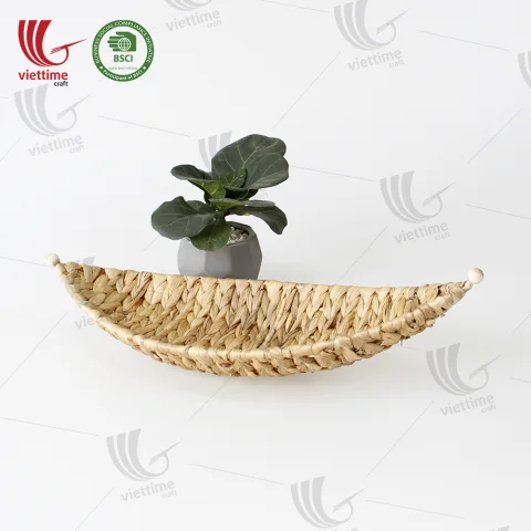 Water Hyacinth Tray For Decor Table