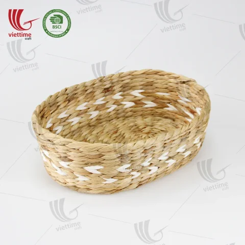Handwoven Water Hyacinth Basket Wholesale