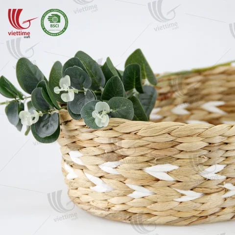 Handwoven Water Hyacinth Basket Wholesale