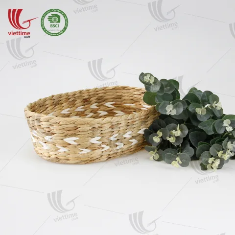 Handwoven Water Hyacinth Basket Wholesale