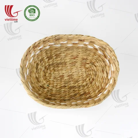 Handwoven Water Hyacinth Basket Wholesale