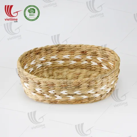 Handwoven Water Hyacinth Basket Wholesale