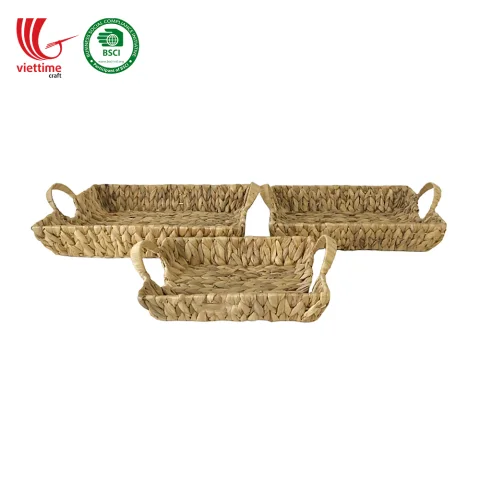 Water Hyacinth Tray SET For Table Wholesale