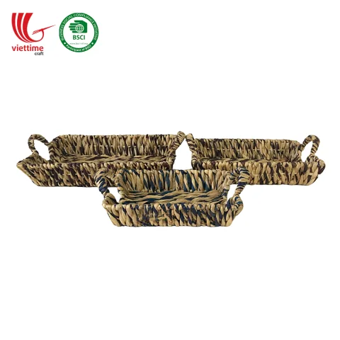 Water Hyacinth Tray SET For Table Wholesale