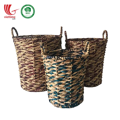 Some Water Hyacinth Baskets Wholesale