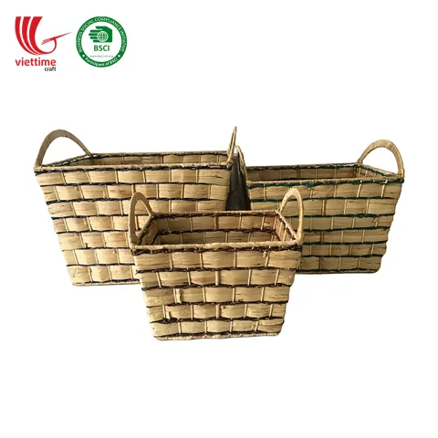 Some Water Hyacinth Baskets Wholesale