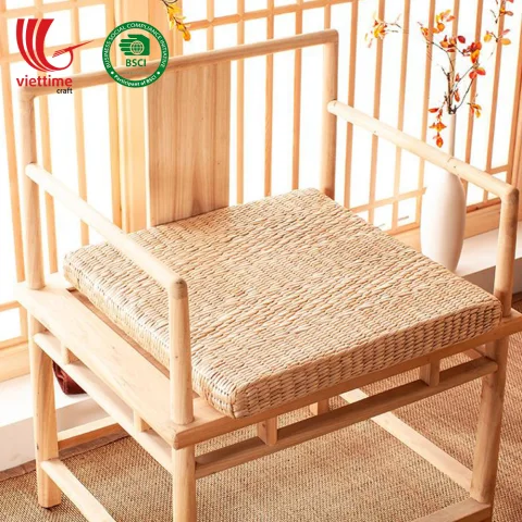 Square Water hyacinth Seat Cushion