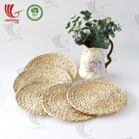 Natural Straw Water Hyacinth Placemats