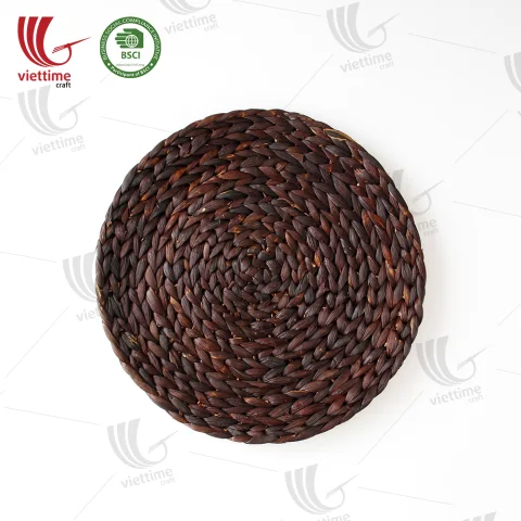 Black Straw Water Hyacinth Placemats
