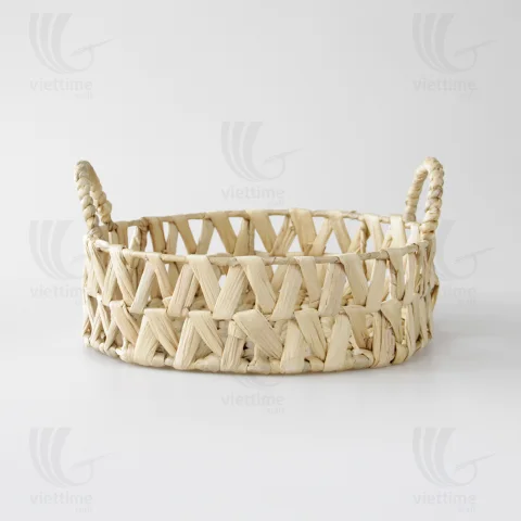 Water Hyacinth Tray Basket