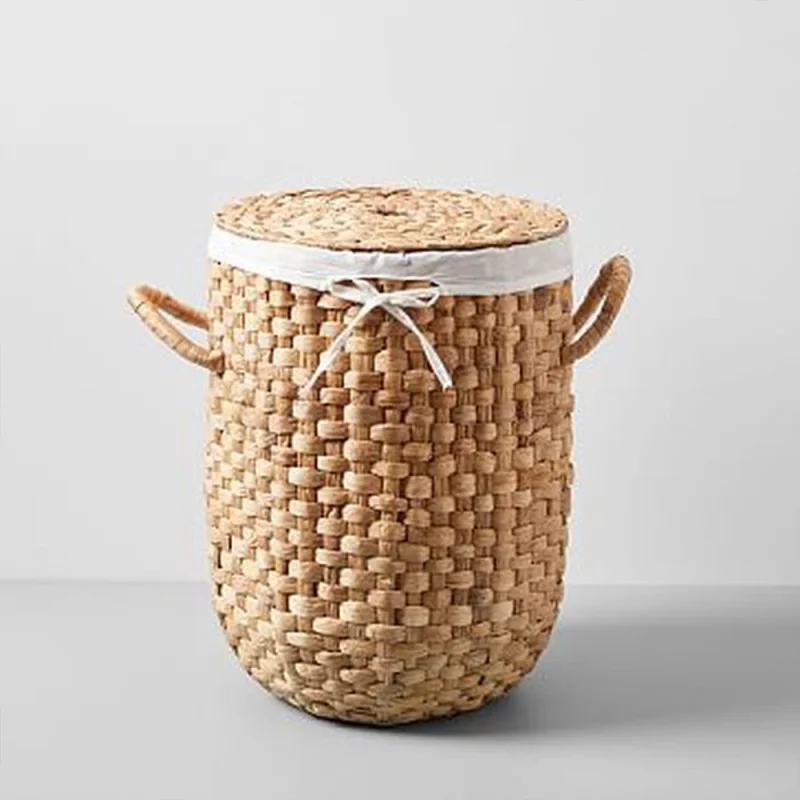 Water Hyacinth Laundry Basket