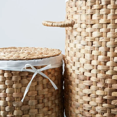 Water Hyacinth Laundry Basket