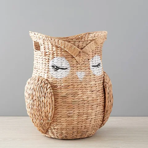 Water Hyacinth Laundry Basket