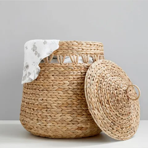 Water Hyacinth Storage Basket