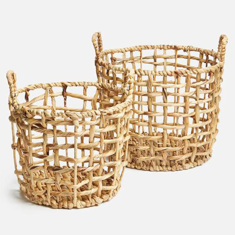 Water Hyacinth Storage Basket