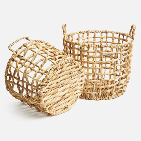 Water Hyacinth Storage Basket
